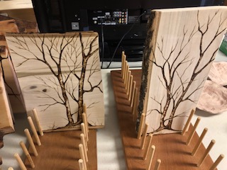 Decorated Live Edge Cutting Boards 1